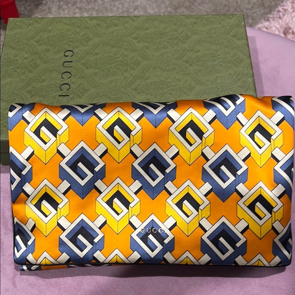 Gucci Geometric Travel  Neck Pillow